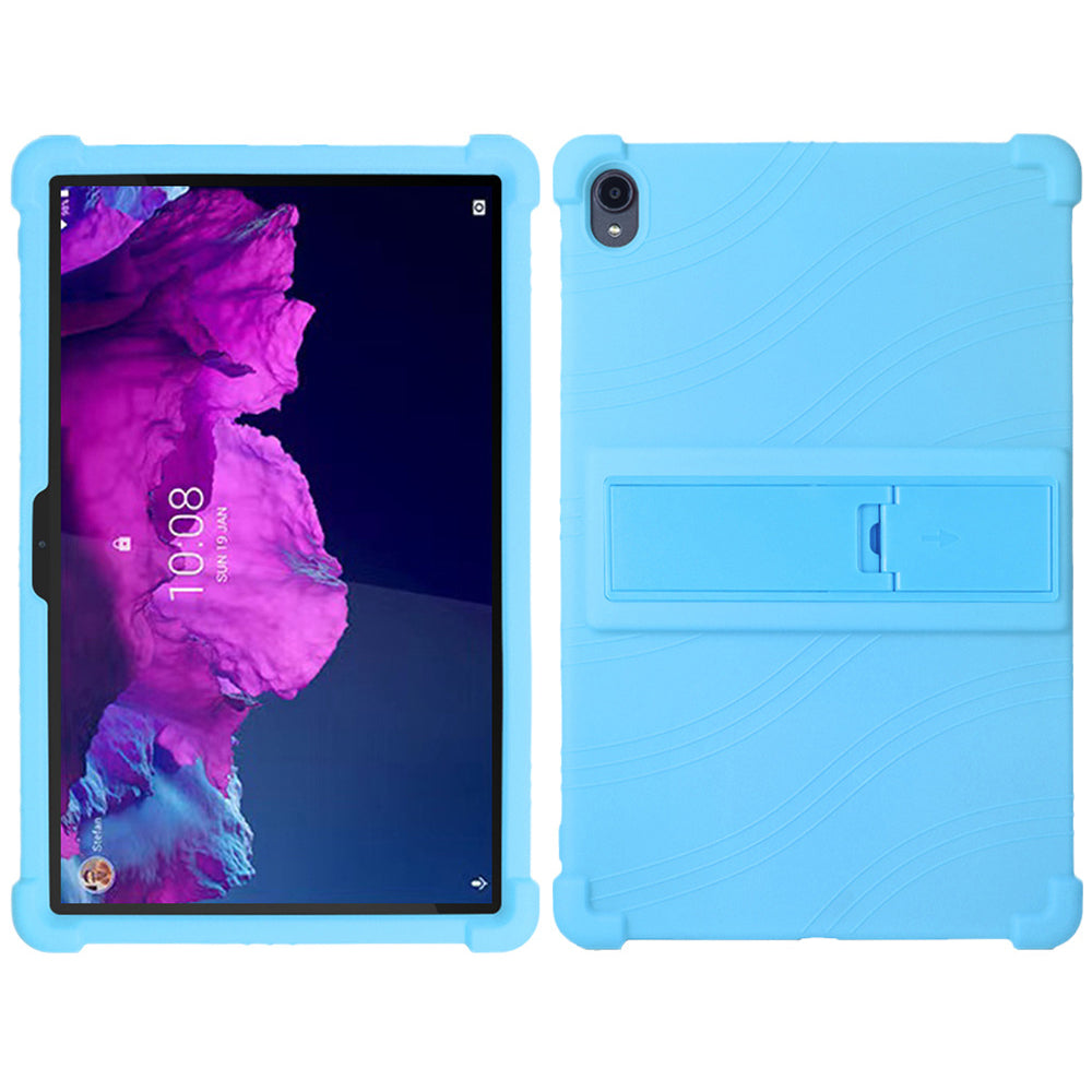 For Lenovo Tab K11 TB-J606N Silicone Tablet Case Kickstand Shockproof Protective Cover For Lenovo Tab K11 TB-J606N Silicone Tablet Case Kickstand Shockproof Protective Cover